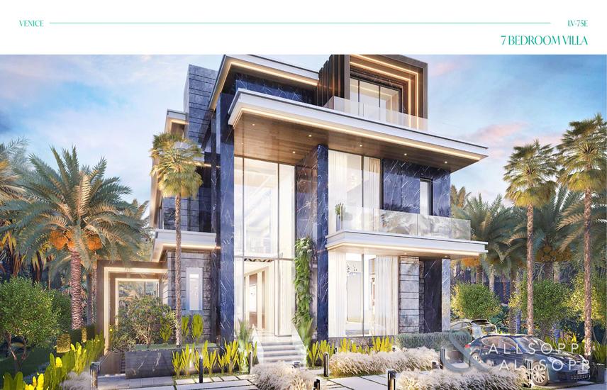 7 Bedroom Villa For Sale in Damac Lagoons